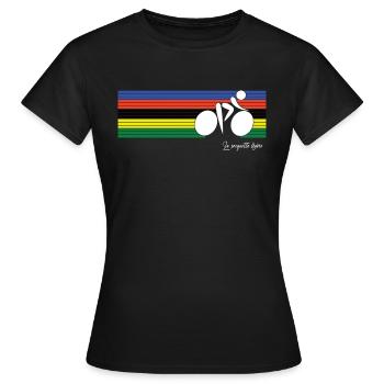 Weltmeister im Radfahren #2 - Frauen T-Shirt - Schwarz - Vorne - AI Model Female 172 dark (172cm)
