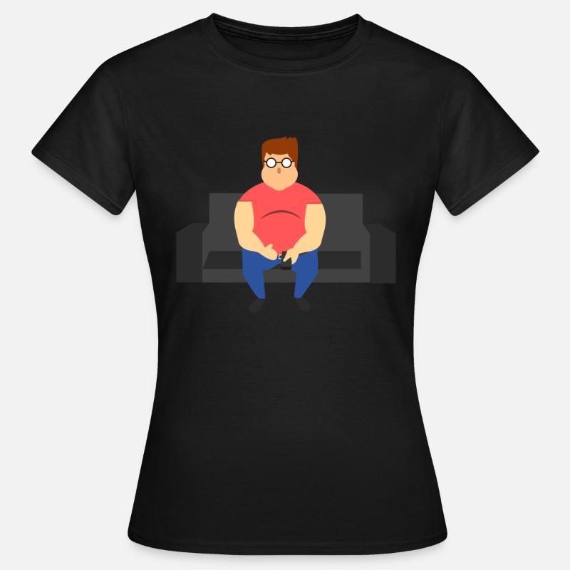 Fat man - Women's T-Shirt - black