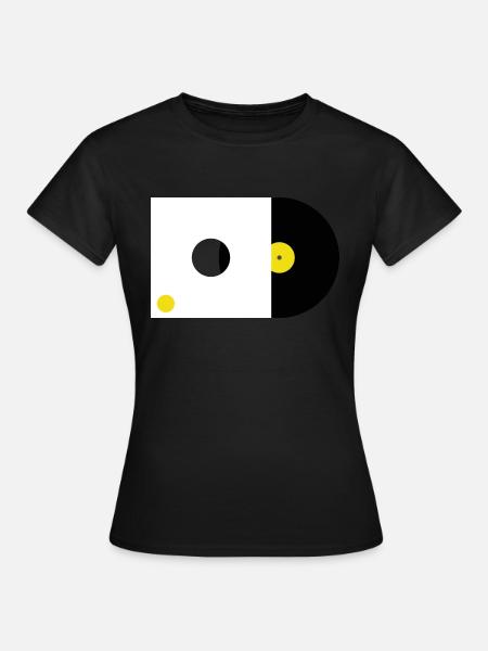 Aufnehmen - Frauen T-Shirt - Schwarz