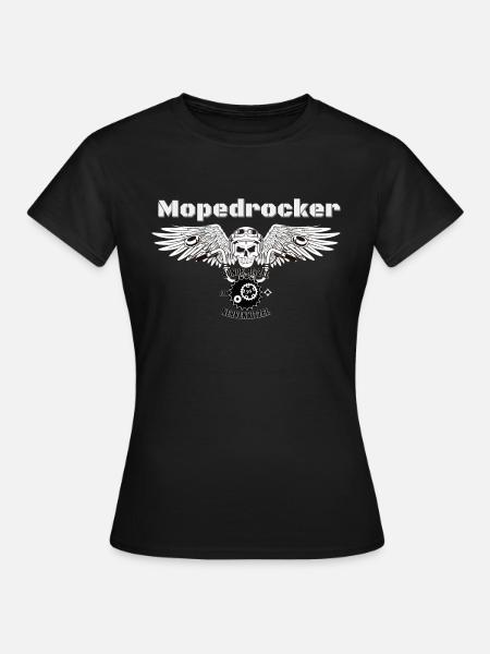 mopedrocker - Frauen T-Shirt - Schwarz