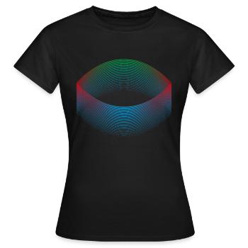 Stadion der Träume - Frauen T-Shirt - Schwarz - Vorne - AI Model Female 172 dark (172cm)
