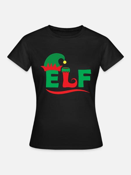 Elf - Frauen T-Shirt - Schwarz