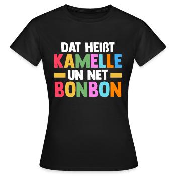 Karnevalskostüm Karnevalist Fasching Karneval - Frauen T-Shirt - Schwarz - Vorne - AI Model Female 172 dark (172cm)
