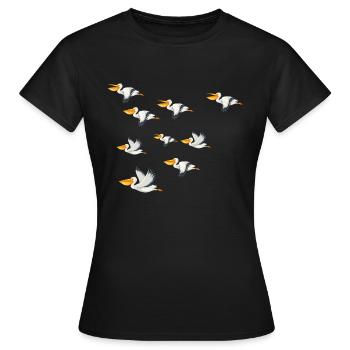 Safari Zoo Animal Safari Zoo - T-shirt Femme - noir - Devant - AI Model Female 172 dark (172cm)