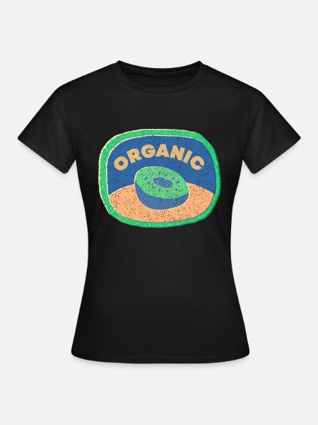 Organic Fresh - Frauen T-Shirt - Schwarz