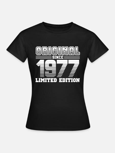 1977 - Women's T-Shirt - black