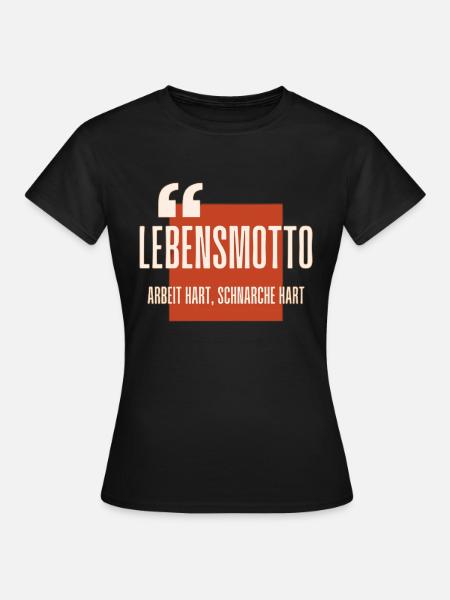 Hartwork - Frauen T-Shirt - Schwarz