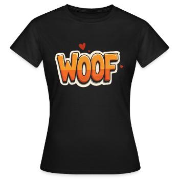 Trame - T-shirt Femme - noir - Devant - AI Model Female 172 dark (172cm)