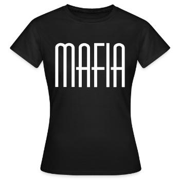 Mafia - Frauen T-Shirt - Schwarz - Vorne - AI Model Female 172 dark (172cm)