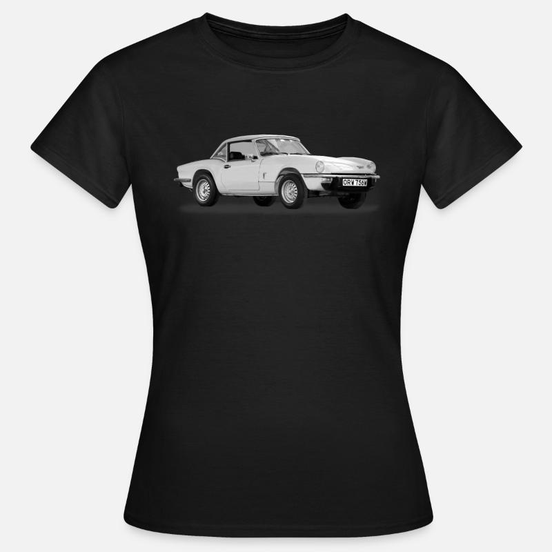 spitfire car - Women's T-Shirt - black