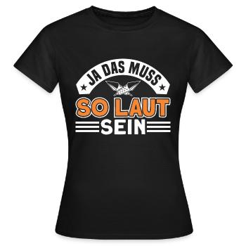 Feuerwerker Pyrotechniker Feuerwerk Geschenk - Frauen T-Shirt - Schwarz - Vorne - AI Model Female 172 dark (172cm)