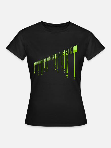 Both Teams Have Fun - Frauen T-Shirt - Schwarz