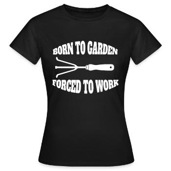 Gärtner Obstgarten Garten Geschenk Hobbygärtner - Frauen T-Shirt - Schwarz - Vorne - AI Model Female 172 dark (172cm)