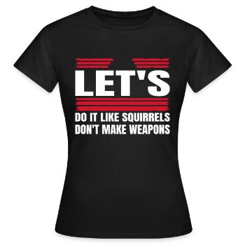Déclaration anti-guerre Peace Bird Cool - T-shirt Femme - noir - Devant - AI Model Female 172 dark (172cm)