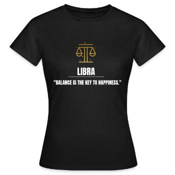 Balance - T-shirt Femme - noir - Devant - AI Model Female 172 dark (172cm)