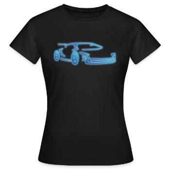 Fast Supercar Concept Car Sports Car Racing - Women's T-Shirt - black - Front - AI Model Female 172 dark (172cm)