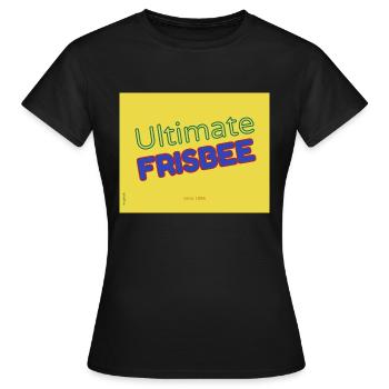 Ulti 28 - Frauen T-Shirt - Schwarz - Vorne - AI Model Female 172 dark (172cm)