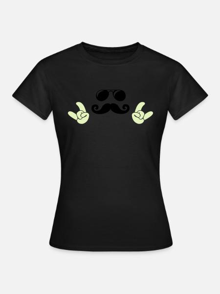 Cool Face - Women's T-Shirt - black
