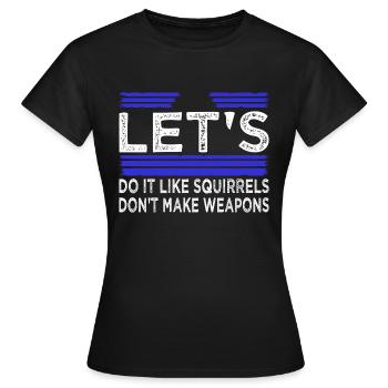 Désarmement Contre-culture Présent Symbole de la Paix - T-shirt Femme - noir - Devant - AI Model Female 172 dark (172cm)