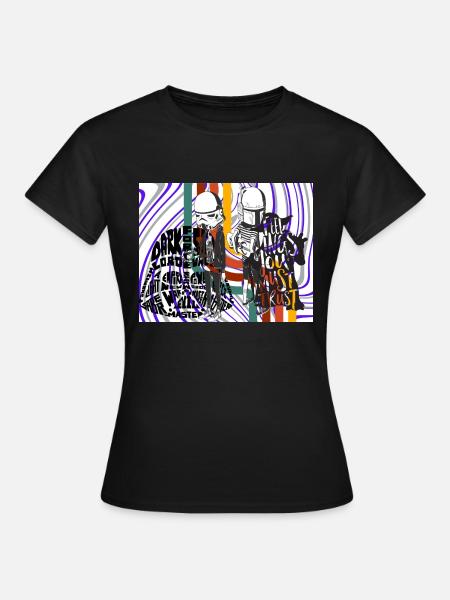 6 Original - Frauen T-Shirt - Schwarz