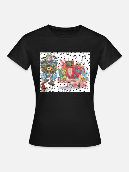 2 Original - Frauen T-Shirt - Schwarz