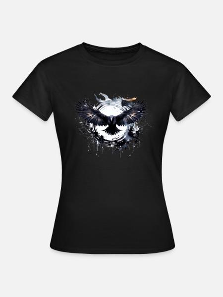 Corbeau - T-shirt Femme - noir