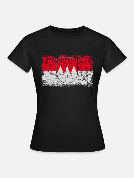 Franken - Frauen T-Shirt - Schwarz