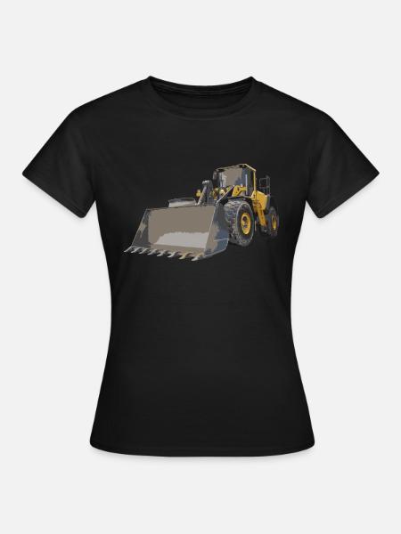 Radlader - Frauen T-Shirt - Schwarz