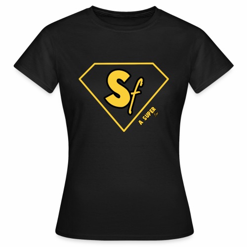 Logótipo A Super fan - Camiseta mujer