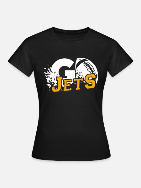 Go Jets - Frauen T-Shirt - Schwarz