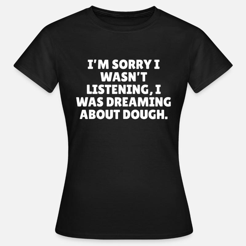 Funny baking slogan - Women's T-Shirt - black