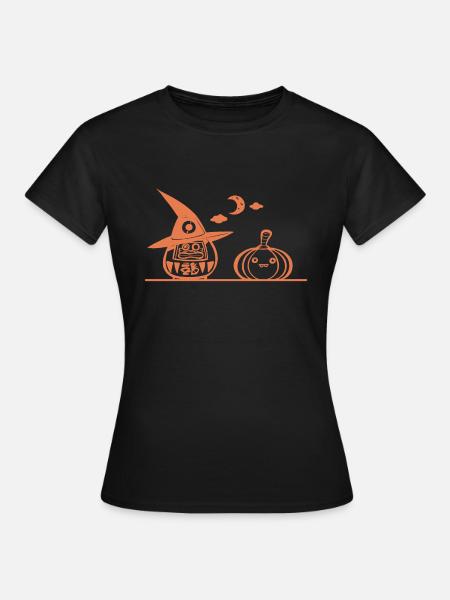 Halloween Japan 2 - Frauen T-Shirt - Schwarz