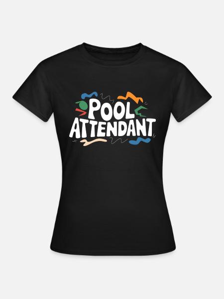 Spaß am Wasser - Frauen T-Shirt - Schwarz