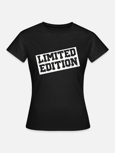 limited edition - Frauen T-Shirt - Schwarz