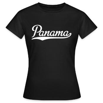 Panama - Frauen T-Shirt - Schwarz - Vorne - AI Model Female 172 dark (172cm)