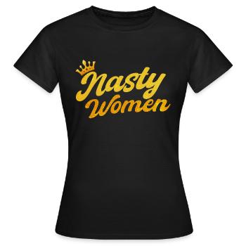Women's rights Empowerment Feminist - Women's T-Shirt - black - Front - AI Model Female 172 dark (172cm)