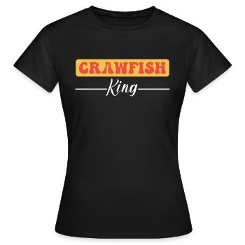 Langusten Languste - Frauen T-Shirt - Schwarz - Vorne - AI Model Female 172 dark (172cm)