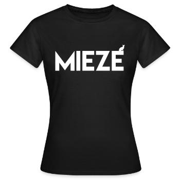 Cat Lady - Women's T-Shirt - black - Front - AI Model Female 172 dark (172cm)