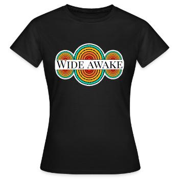Complètement éveillé - T-shirt Femme - noir - Devant - AI Model Female 172 dark (172cm)