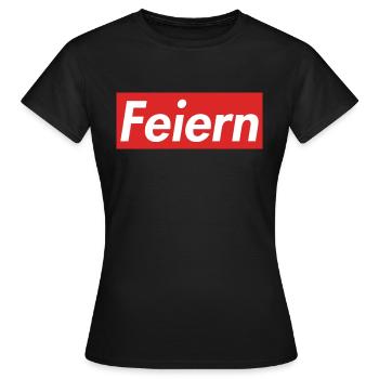 Celebrate lettering gift - Women's T-Shirt - black - Front - AI Model Female 172 dark (172cm)
