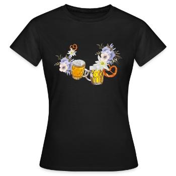 costume - T-shirt Femme - noir - Devant - AI Model Female 172 dark (172cm)