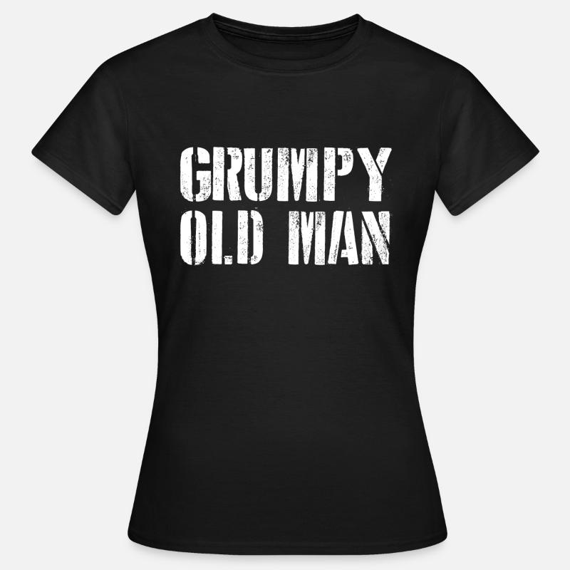 GRUMPY OLD MAN - Women's T-Shirt - black