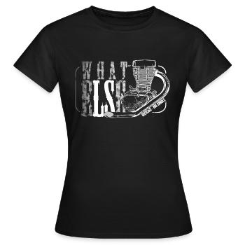 Big single ELSE - T-shirt Femme - noir - Devant - AI Model Female 172 dark (172cm)