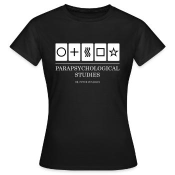 Parapsychologische Studien - Frauen T-Shirt - Schwarz - Vorne - AI Model Female 172 dark (172cm)