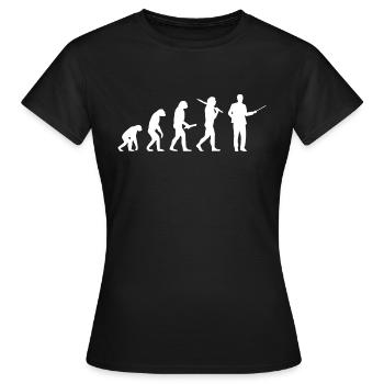 Evolution Professeur De Conférence Speaker cadeau - T-shirt Femme - noir - Devant - AI Model Female 172 dark (172cm)