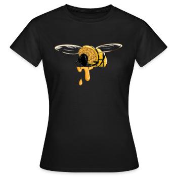 Safe the Bees - Women's T-Shirt - black - Front - AI Model Female 172 dark (172cm)