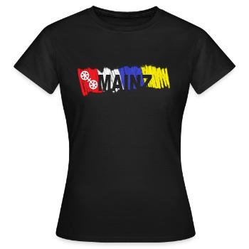 MAYENCE 4FB - T-shirt Femme - noir - Devant - AI Model Female 172 dark (172cm)