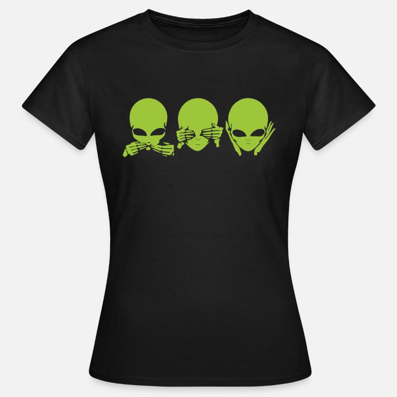 alien - Women's T-Shirt - black