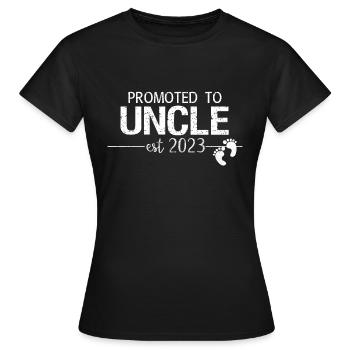 promu oncle 2023 - T-shirt Femme - noir - Devant - AI Model Female 172 dark (172cm)