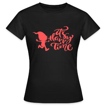Onze - T-shirt Femme - noir - Devant - AI Model Female 172 dark (172cm)